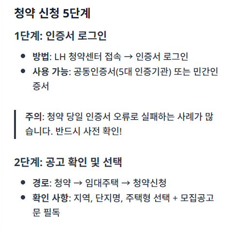 LH임대분양 정보 알리미